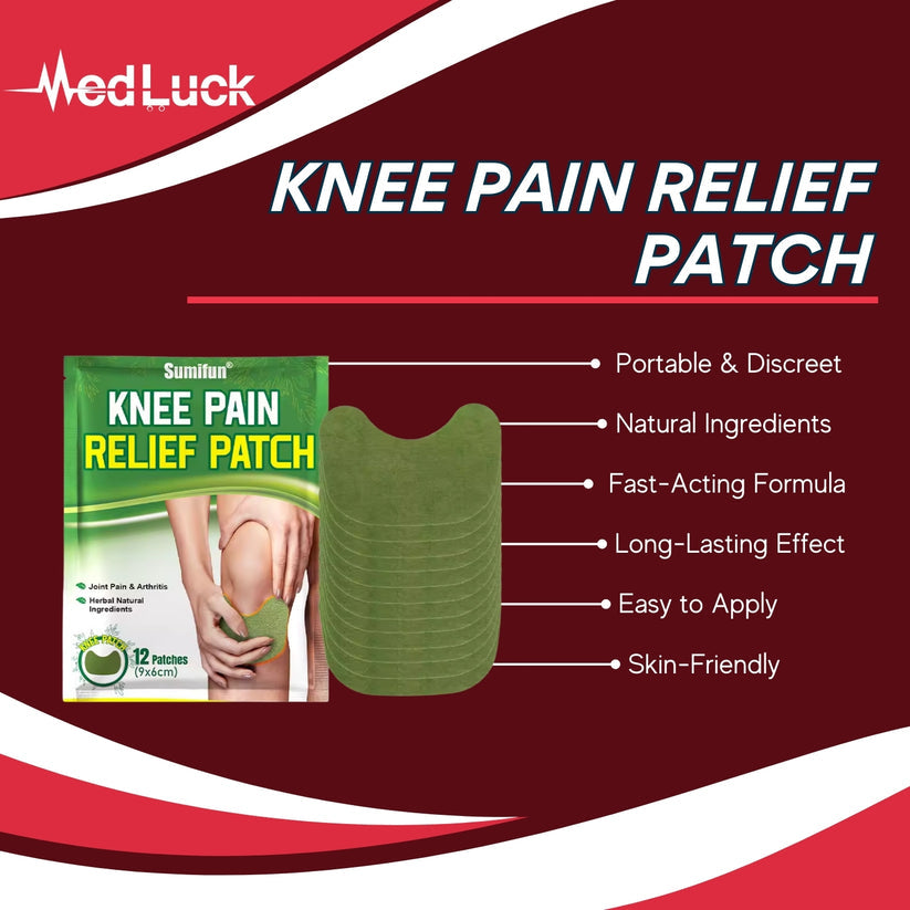 Knee Pain Relief Patch, Warming Herbal Pain Patches