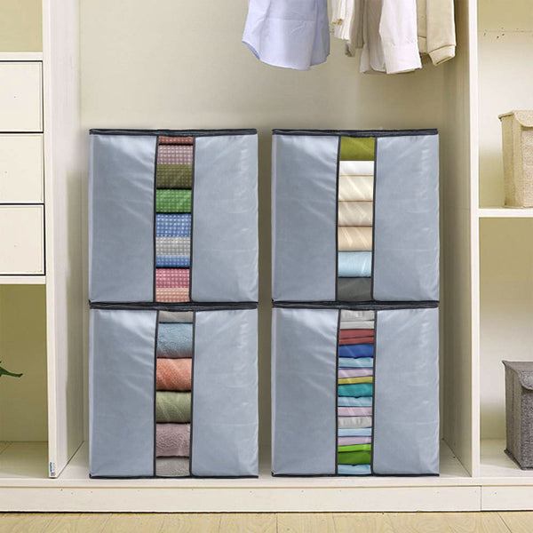 (Pack of 4) Storage Organizer Bags - 100GSM