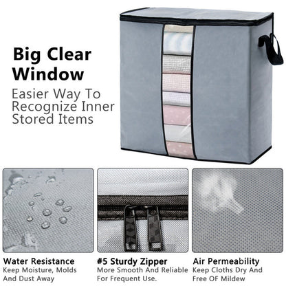 (Pack of 4) Storage Organizer Bags - 100GSM