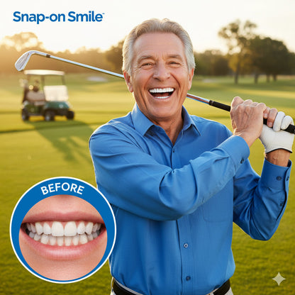 Instant Smile Reusable Snap On Veneers (Upper & Lower) Premium Quality