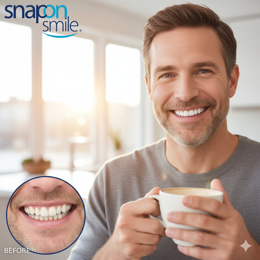 Instant Smile Reusable Snap On Veneers (Upper & Lower) Premium Quality