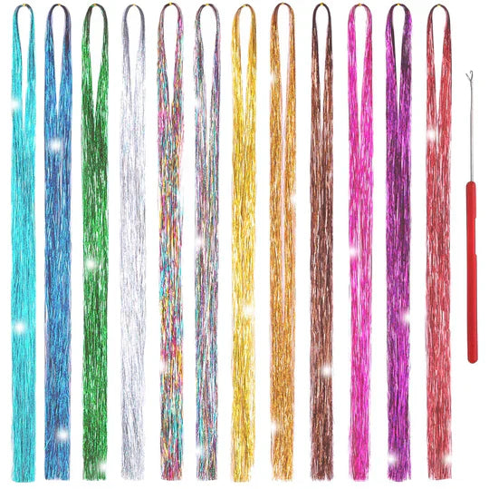 Hair Tinsel Extension Super Sale 🔥 23% OFF