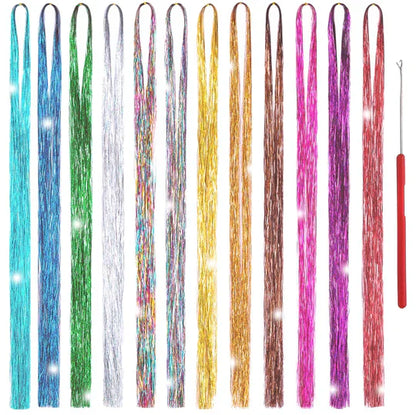 Hair Tinsel Extension Super Sale 🔥 23% OFF