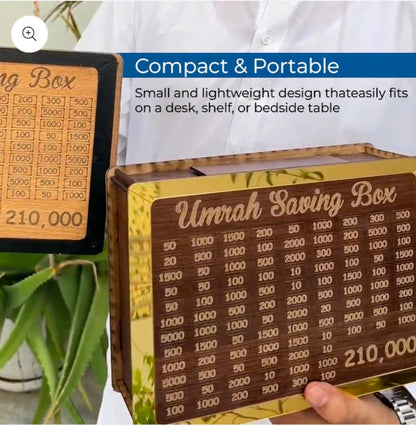 Umrah Saving Box (Time To See ALLAH KA GAHAR)