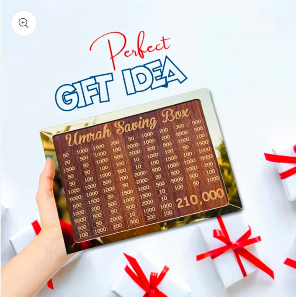 Umrah Saving Box (Time To See ALLAH KA GAHAR)