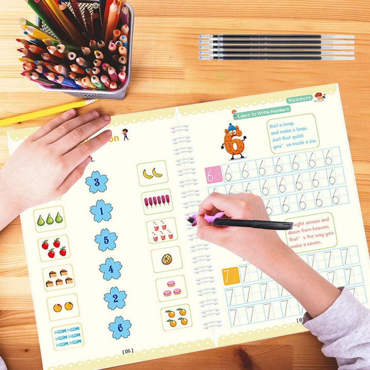 A4 Kids Educational Learning Tracing Book