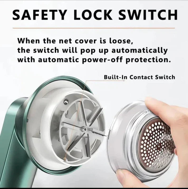 Compact Portable USB Rechargeable Electric Lint Remover