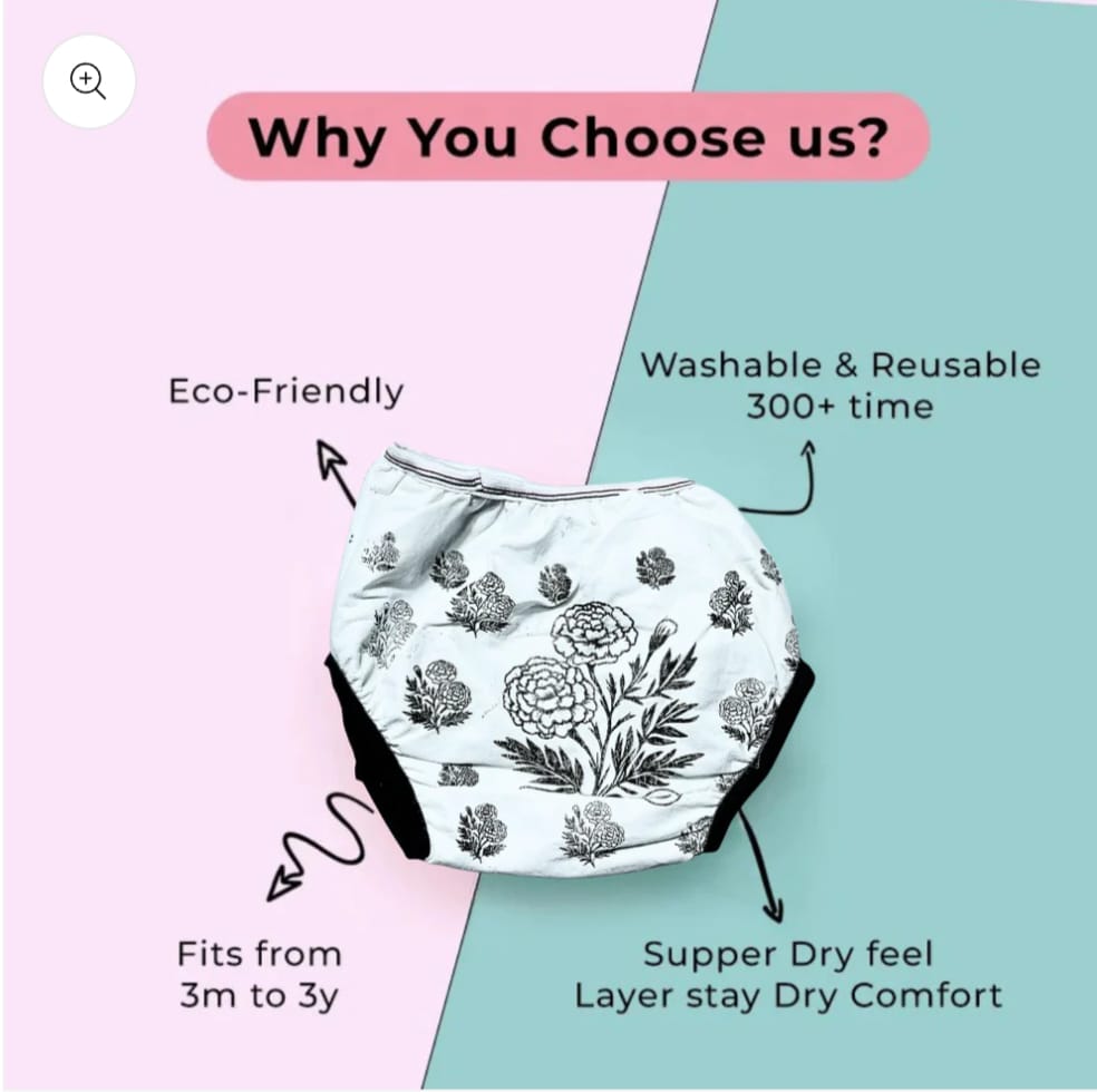 Kids Reusable Baby Diaper & Training Pants