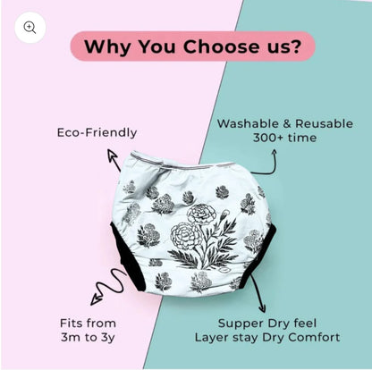 Kids Reusable Baby Diaper & Training Pants