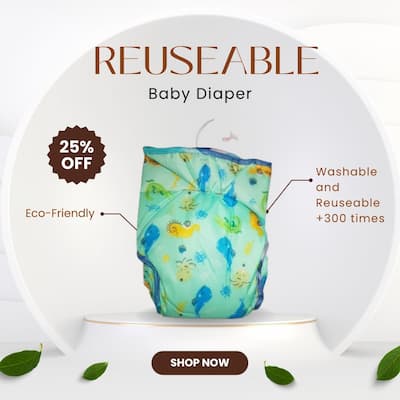 Kids Reusable Baby Diaper