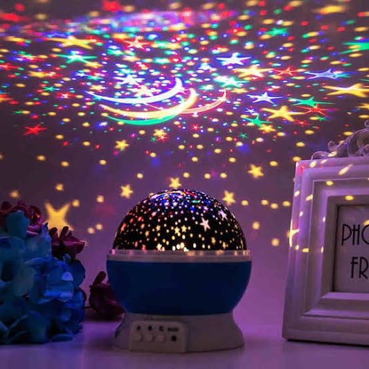 StarMaster Projection Lamp - LED Night Light for Room Decor, Stars, Sky