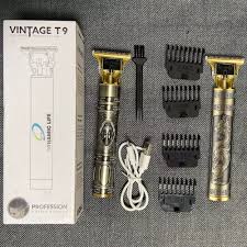 T9 Hair Trimmer for Men - Professional Metal Rechargeable