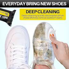 Shoe Wipes, Premium Sneaker Cleaner, Sneaker Cleaner Wipes, 100 Pcs