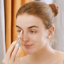 2 In 1 Flawless Eyebrow Hair Remover Stylish & Fashionable Rechargeable Facial Hair Trimmer For Women