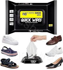 Shoe Wipes, Premium Sneaker Cleaner, Sneaker Cleaner Wipes, 100 Pcs