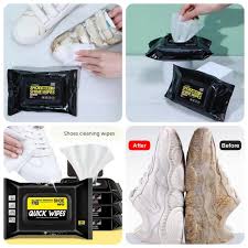 Shoe Wipes, Premium Sneaker Cleaner, Sneaker Cleaner Wipes, 100 Pcs