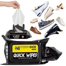 Shoe Wipes, Premium Sneaker Cleaner, Sneaker Cleaner Wipes, 100 Pcs